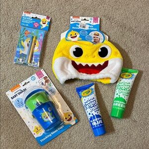 NEW Baby Shark BATH TIME FUN bundle for Easter Basket
